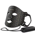 Home Use 7-Color LED Silicone Face Mask | Wireless Red Light Therapy Beauty Mask | Black & Pink